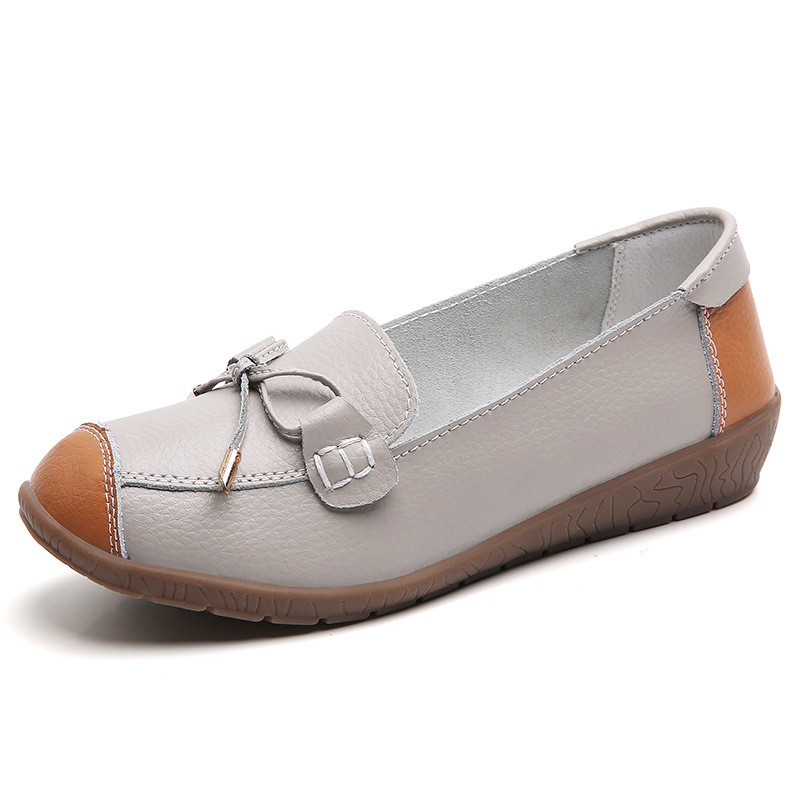 Loaferice casual, gornji dio od split teleće kože, okrugli vrh, klinasti potplat 3-5 cm
