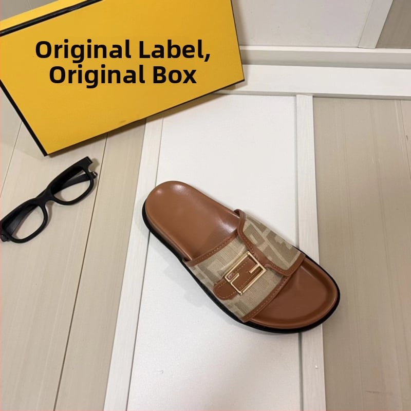 Naistele mõeldud naha ülaosa ja ühe rihmaga sussid, paks kummijalus, tähtmustriga, vabaajastiil