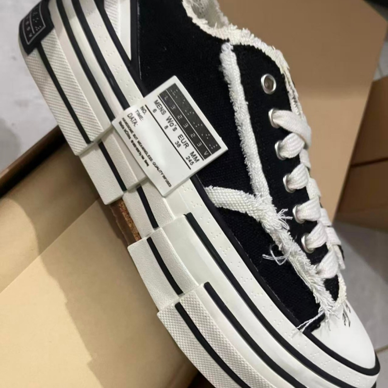 Belando platnene tenisice – Unisex, debeli podizni potplat, gornji dio od platna, TPU potplat, vezanje, svakodnevne casual tenisice
