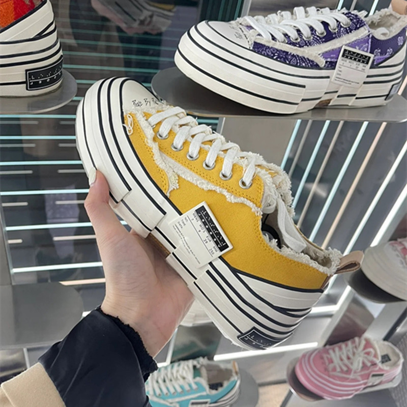 Kanvasjalanõud, unisex, madal ülaosa, kõrguse suurendamine, plastikust tald