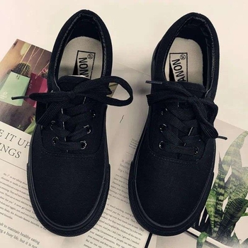 Unisex lõuendjalatsid täiskasvanutele, hingavad, nööridega, igapäevaseks stiiliks, kummist tald, vooderita