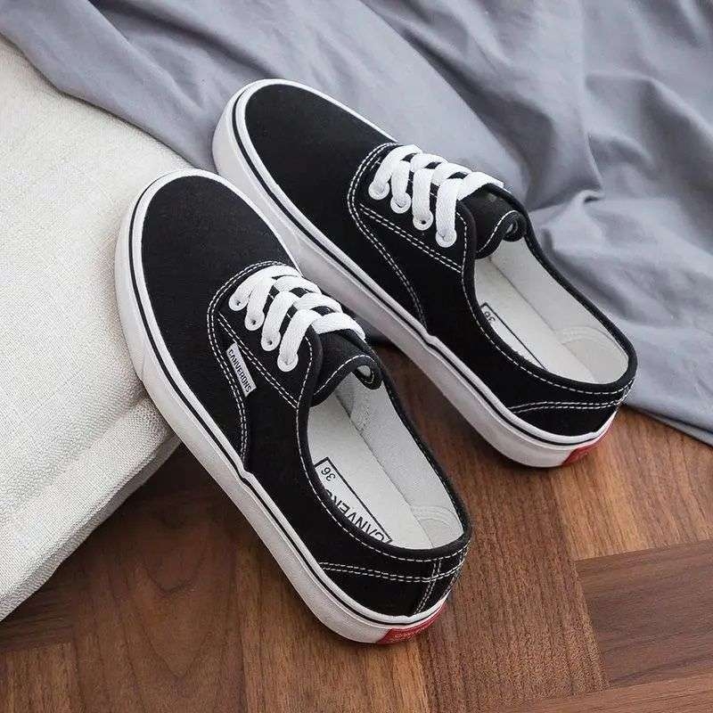 Unisex lõuendjalatsid täiskasvanutele, hingavad, nööridega, igapäevaseks stiiliks, kummist tald, vooderita