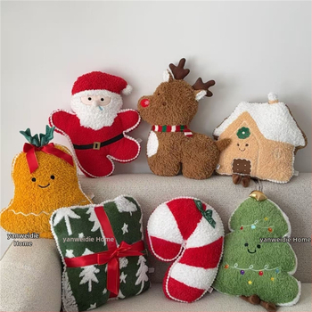 Μαξιλάρι με πυρήνα - βελούδινο κάλυμμα, γέμισμα PP βάμβακα, μοτίβο καρτούν, κέντημα και ράφη, προσαρμοσμένη επεξεργασία, μοντέλο BJX