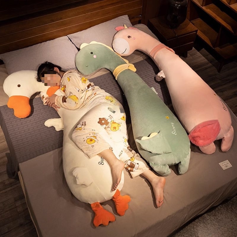 Μακρύ μαξιλάρι για πλάγιο ύπνο με σχεδίαση προσδέματος ποδιών, μεγάλο μαξιλάρι κρεβατιού, γέμισμα πολυεστερικό, κάλυμμα πολυεστερικό, αφαιρούμενο και πλένεται