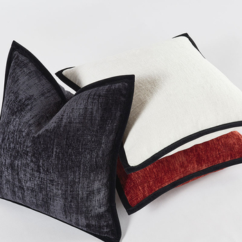 Chenille padjakate, ühekordne värv, kudumise protsess 101151, PP puuvillane täidis, kaasaegne minimalistlik stiil