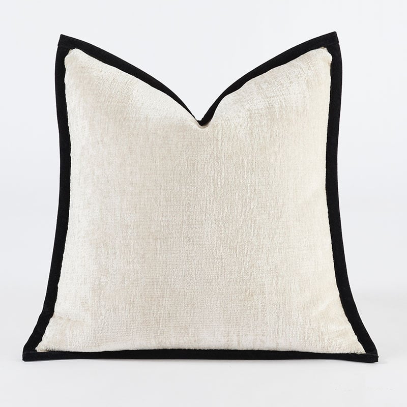 Chenille padjakate, ühekordne värv, kudumise protsess 101151, PP puuvillane täidis, kaasaegne minimalistlik stiil