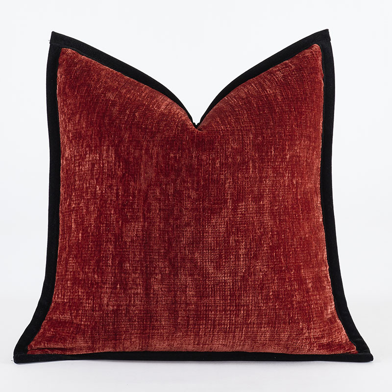 Chenille padjakate, ühekordne värv, kudumise protsess 101151, PP puuvillane täidis, kaasaegne minimalistlik stiil