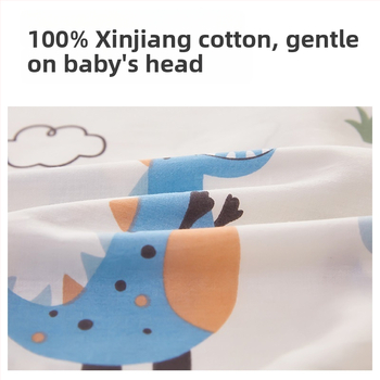 Laste padjapüür - 100% puuvill, twill-kangas, harjatud viimistlus, lõngade värvimine, karikatuuristiil, 60s niitide arv