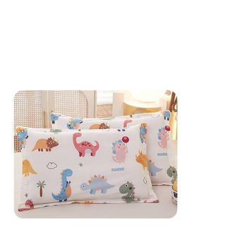 Laste padjapüür - 100% puuvill, twill-kangas, harjatud viimistlus, lõngade värvimine, karikatuuristiil, 60s niitide arv