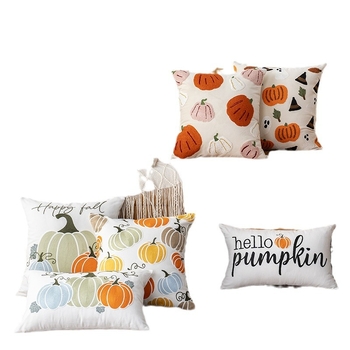 Μαξιλάρι με κάλυμμα από καμβά, κεντημένο με φυτά και λουλούδια, εξατομικεύσιμο, γέμση PP βαμβάκι, μοντέρνο μινιμαλιστικό στυλ