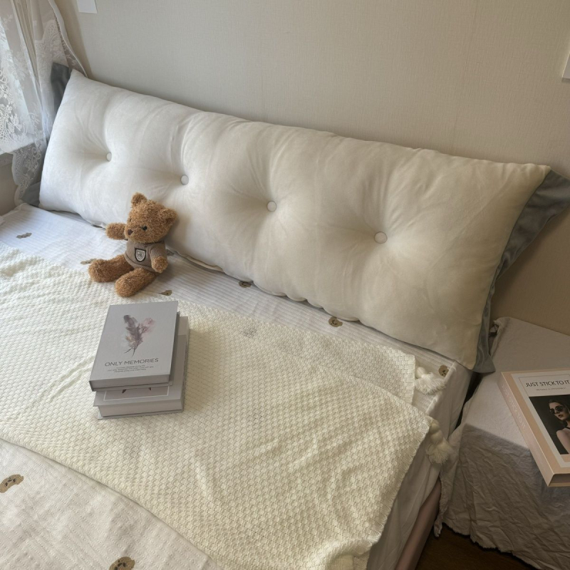 Κάλυμμα μαξιλαριού με γέμισμα σφουγγαριού, μαλακή πλάτη σε στιλ τατάμι, αντισύγκρουσης για φοιτητικό κοιτώνα