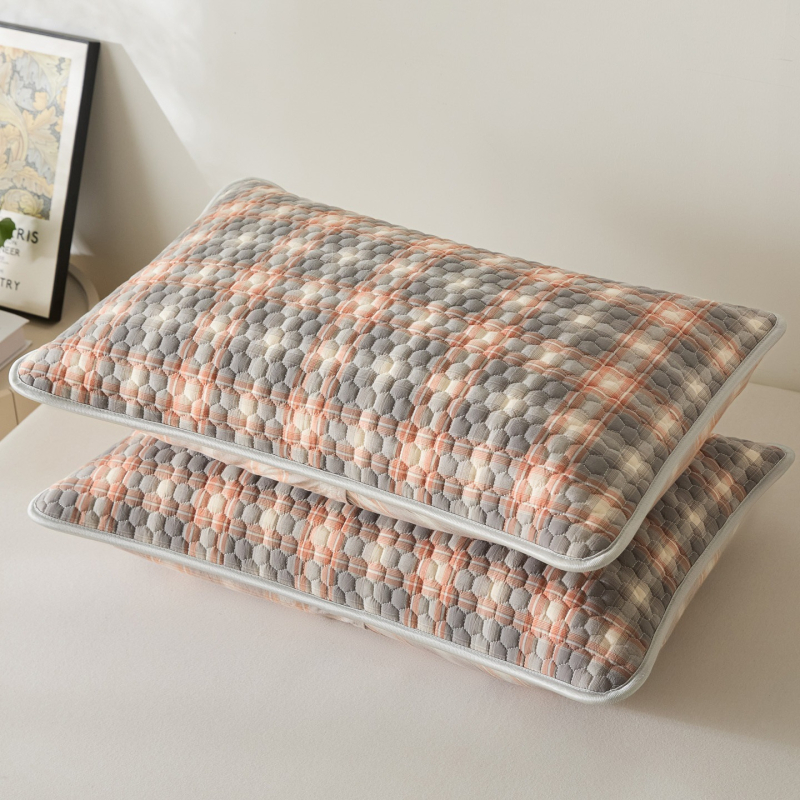 Padjapüür puuvillast lõngadega värvitud, kootud, reaktiivne värvimine, kaasaegne minimalistlik stiil, üks tükk