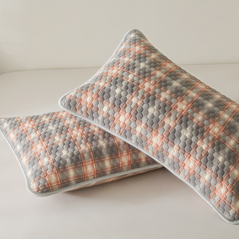 Padjapüür puuvillast lõngadega värvitud, kootud, reaktiivne värvimine, kaasaegne minimalistlik stiil, üks tükk