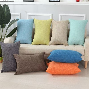 Ristkülikukujuline padja kate PP puuvillase täidisega, ühtlane värv, lihtne ja kaasaegne stiil