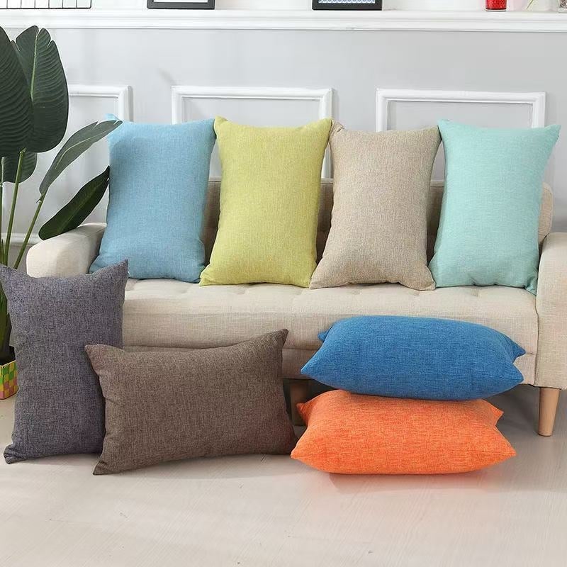 Ristkülikukujuline padja kate PP puuvillase täidisega, ühtlane värv, lihtne ja kaasaegne stiil