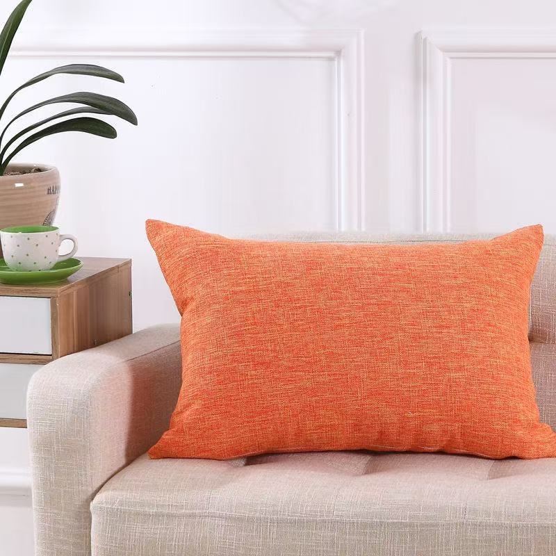 Ristkülikukujuline padja kate PP puuvillase täidisega, ühtlane värv, lihtne ja kaasaegne stiil