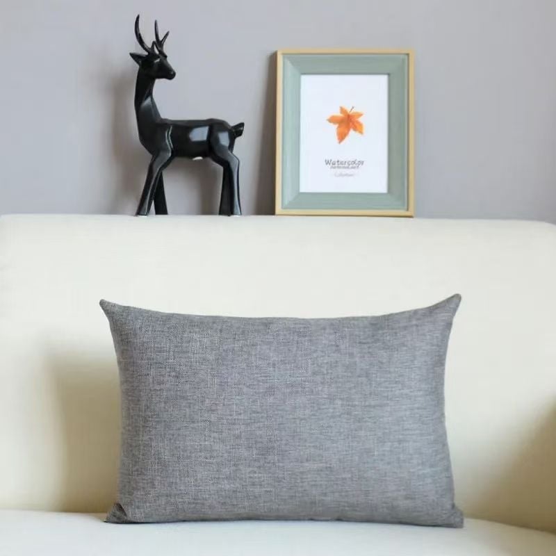 Ristkülikukujuline padja kate PP puuvillase täidisega, ühtlane värv, lihtne ja kaasaegne stiil