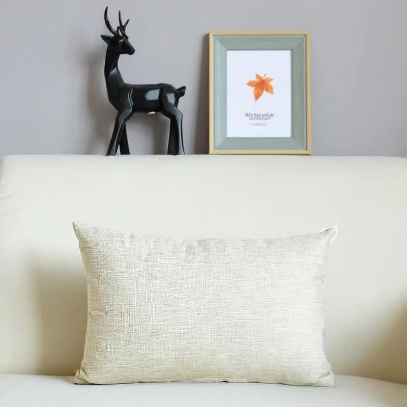 Ristkülikukujuline padja kate PP puuvillase täidisega, ühtlane värv, lihtne ja kaasaegne stiil