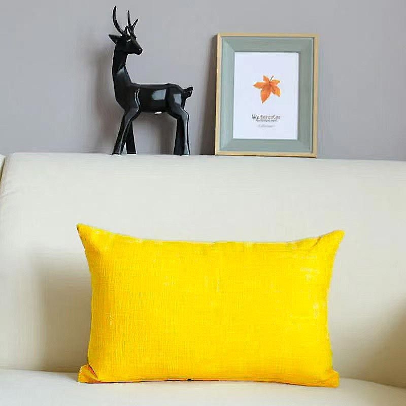 Ristkülikukujuline padja kate PP puuvillase täidisega, ühtlane värv, lihtne ja kaasaegne stiil