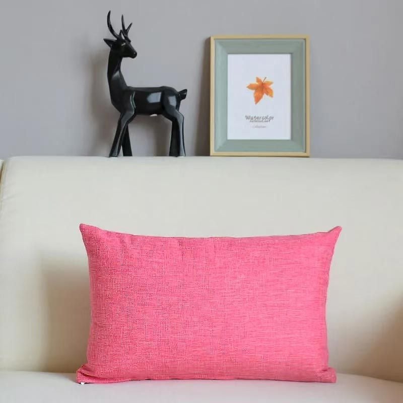 Ristkülikukujuline padja kate PP puuvillase täidisega, ühtlane värv, lihtne ja kaasaegne stiil