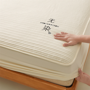 Σεντόνι με λάστιχο, μονόχρωμο σχέδιο, χημικές ίνες, αντιδραστική εκτύπωση και βαφή, δυνατότητα προσαρμογής