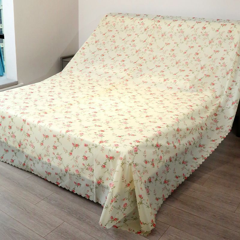 Универсален калъф за прах за легло и диван, вълнен материал, идиличен стил, дневна