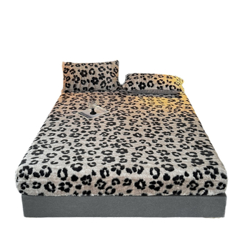 Navlaka za madrac s gumicom, kristalni velur, twill tkanina, reaktivno bojenje, moderan stil