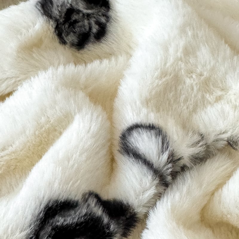 Navlaka za madrac s elastičnim rubom od pliša zeca – jednobojna boja, kviliranje, reaktivni tisak i bojanje