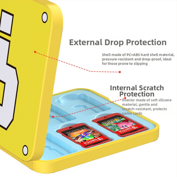 Magnetinė silikono 12 kortelių laikymo dėžutė Nintendo Switch, 90 g