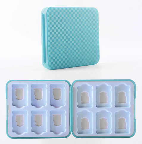 Magnetinė silikono 12 kortelių laikymo dėžutė Nintendo Switch, 90 g