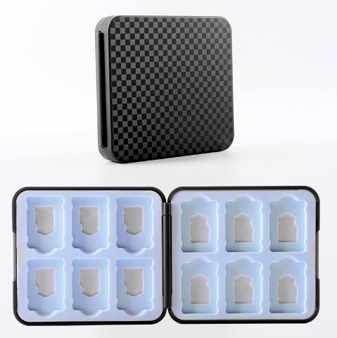 Magnetinė silikono 12 kortelių laikymo dėžutė Nintendo Switch, 90 g