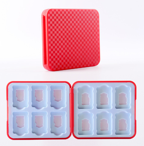 Magnetinė silikono 12 kortelių laikymo dėžutė Nintendo Switch, 90 g