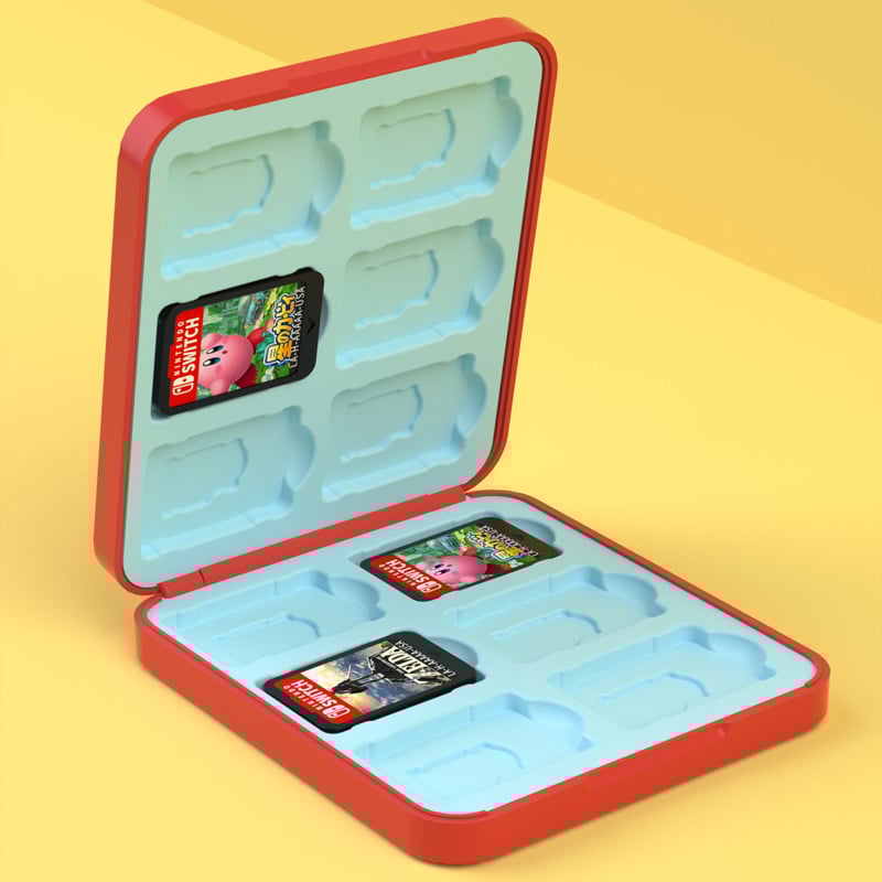 Magnetinė silikono 12 kortelių laikymo dėžutė Nintendo Switch, 90 g