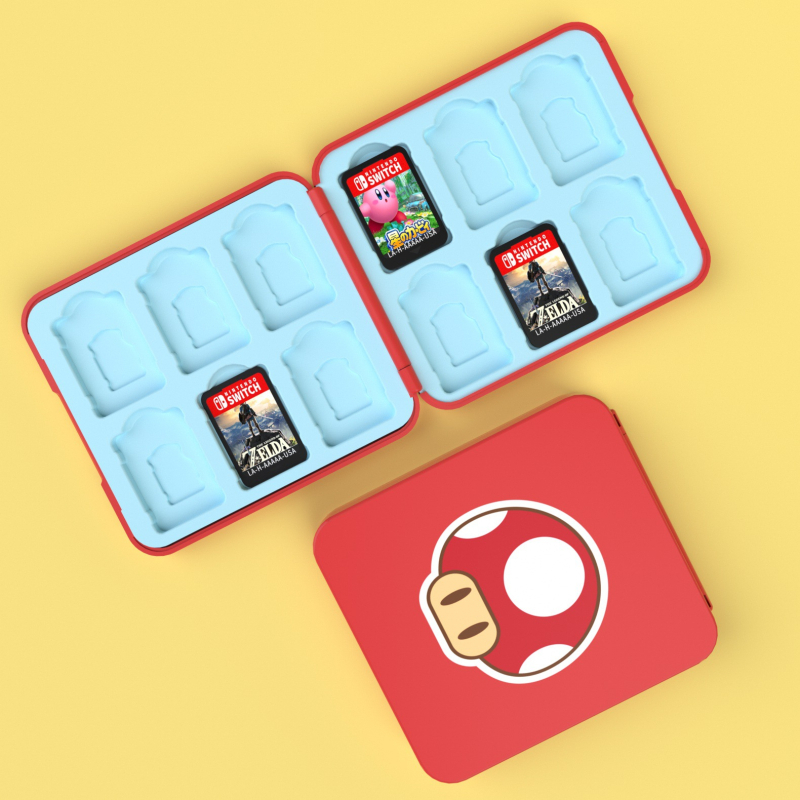 Magnetinė silikono 12 kortelių laikymo dėžutė Nintendo Switch, 90 g