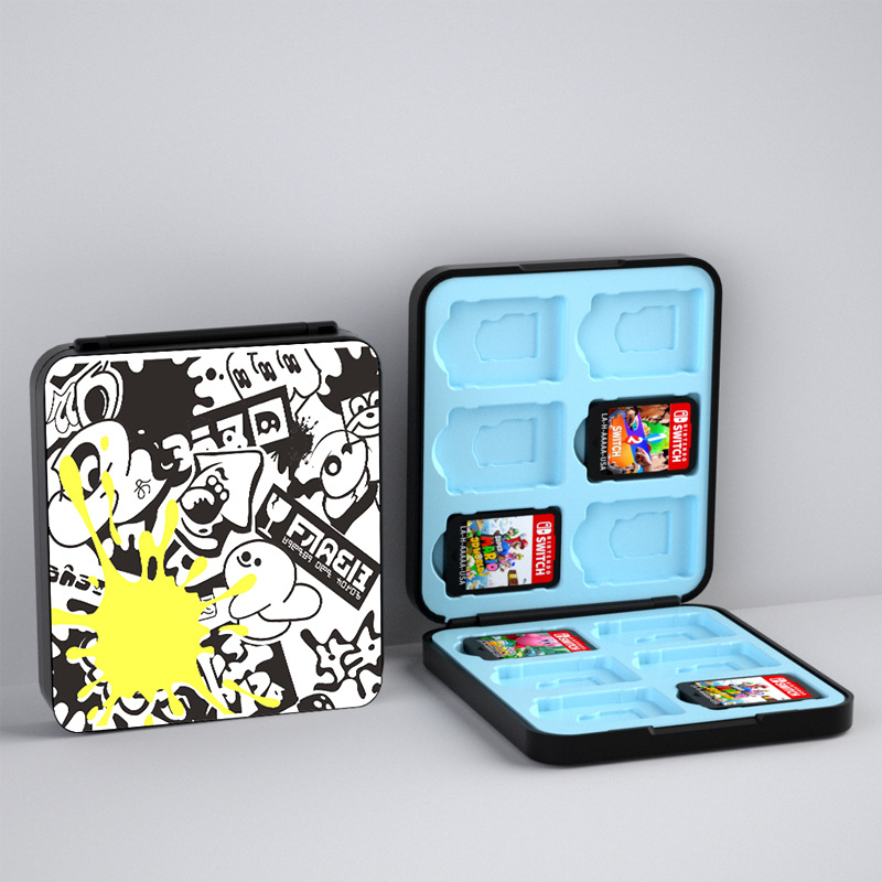 Magnetinė silikono 12 kortelių laikymo dėžutė Nintendo Switch, 90 g