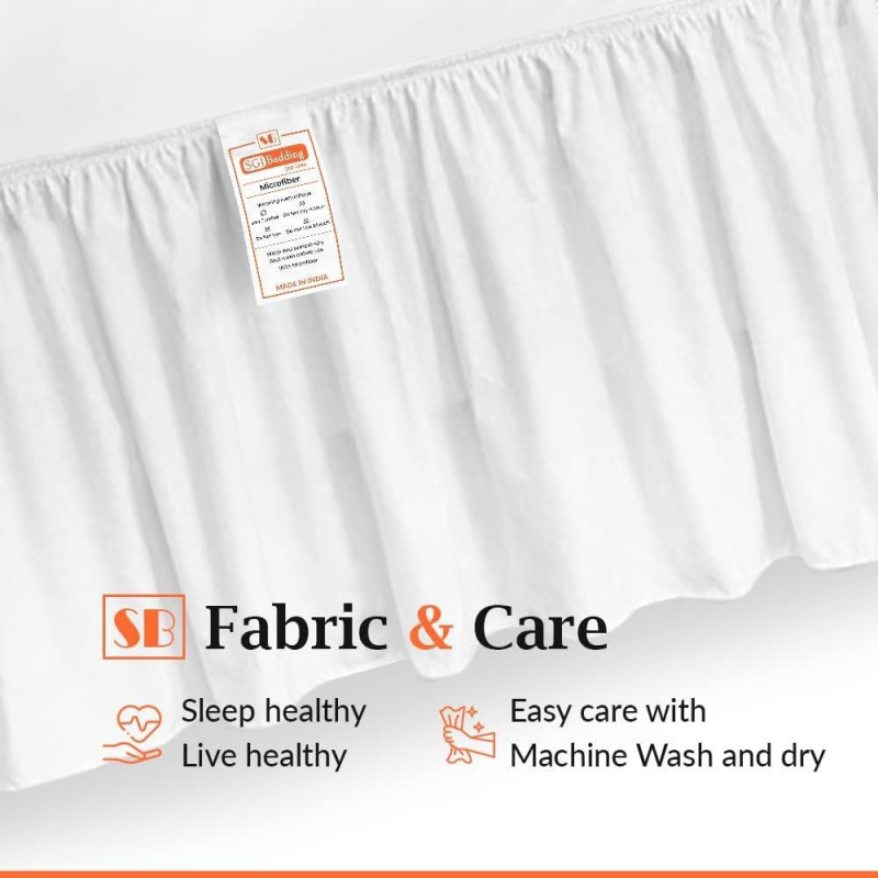 Voodi seelik polüesterkiust, reaktiivne trükkimine ja värvimine, moods lihtne stiil