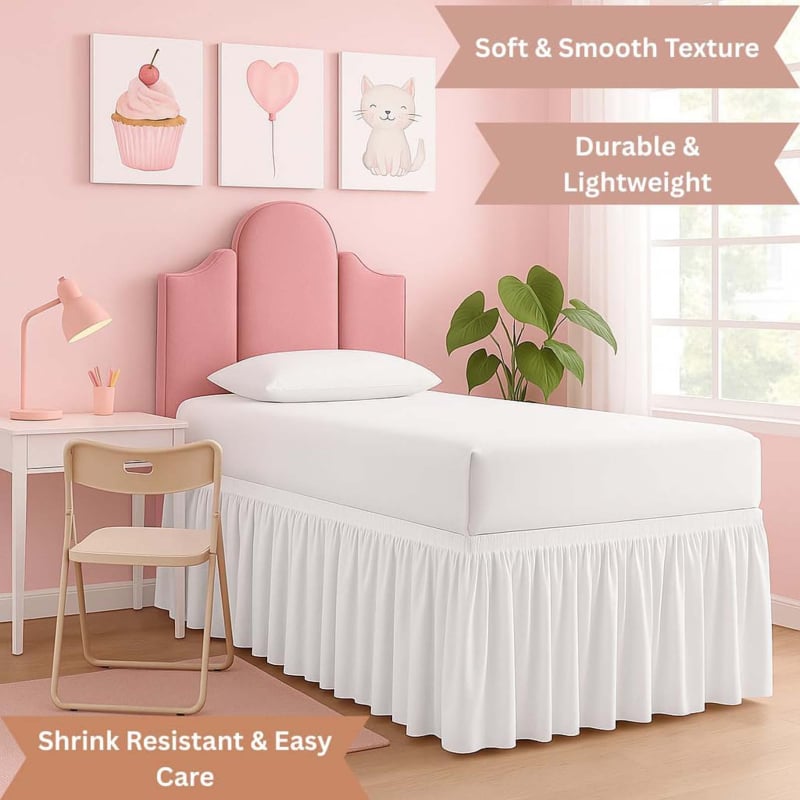 Voodi seelik polüesterkiust, reaktiivne trükkimine ja värvimine, moods lihtne stiil