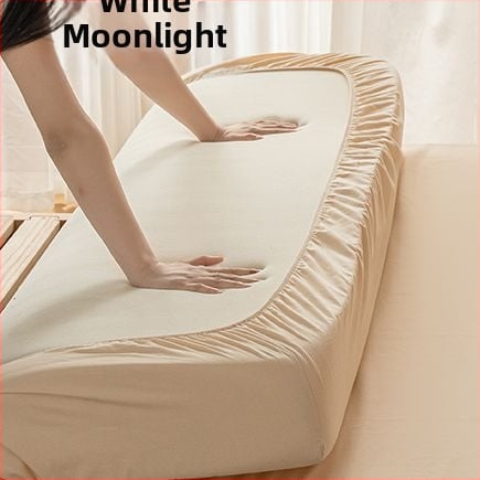 Elastne madratsileht, 100% puuvill, ühtne muster, reaktiivne värvimine, kaasaegne stiil