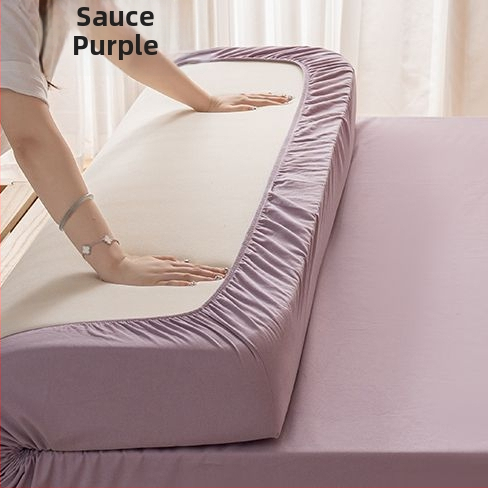 Elastne madratsileht, 100% puuvill, ühtne muster, reaktiivne värvimine, kaasaegne stiil