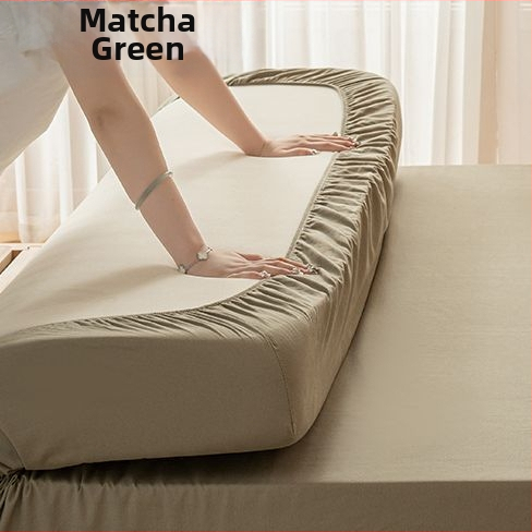 Elastne madratsileht, 100% puuvill, ühtne muster, reaktiivne värvimine, kaasaegne stiil