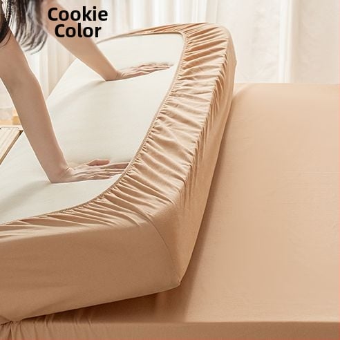 Elastne madratsileht, 100% puuvill, ühtne muster, reaktiivne värvimine, kaasaegne stiil