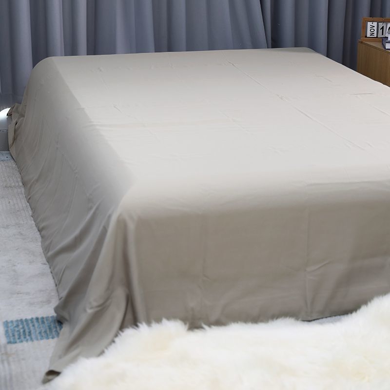 Puuvill-lina voodipesu komplekt, twill ja harjatud kude, lõngadelt värvitud, ühekordne muster