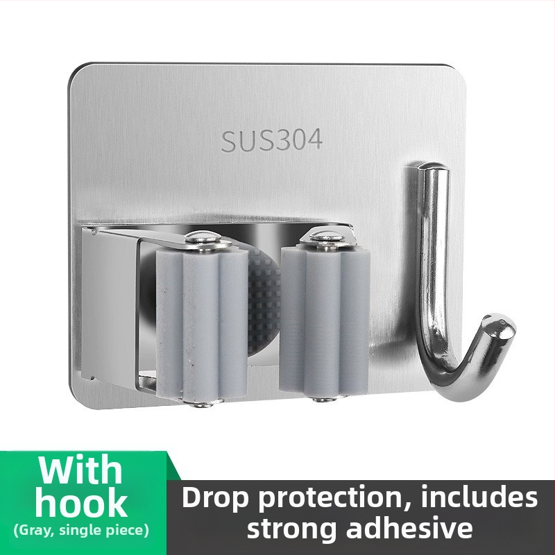 Pašlīmējošs āķis mopam un veļasējam vannas istabai — nerūsējošs tērauds, Jinlongda, 60-70 g, stils: jauns ķīniešu stils