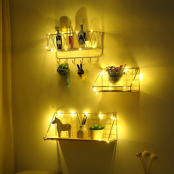 Bainda dzelzs sienas uzglabāšanas plaukts, daudzfunkcionāls, 1 līmenis, āķu uzstādīšana, ietaupa vietu