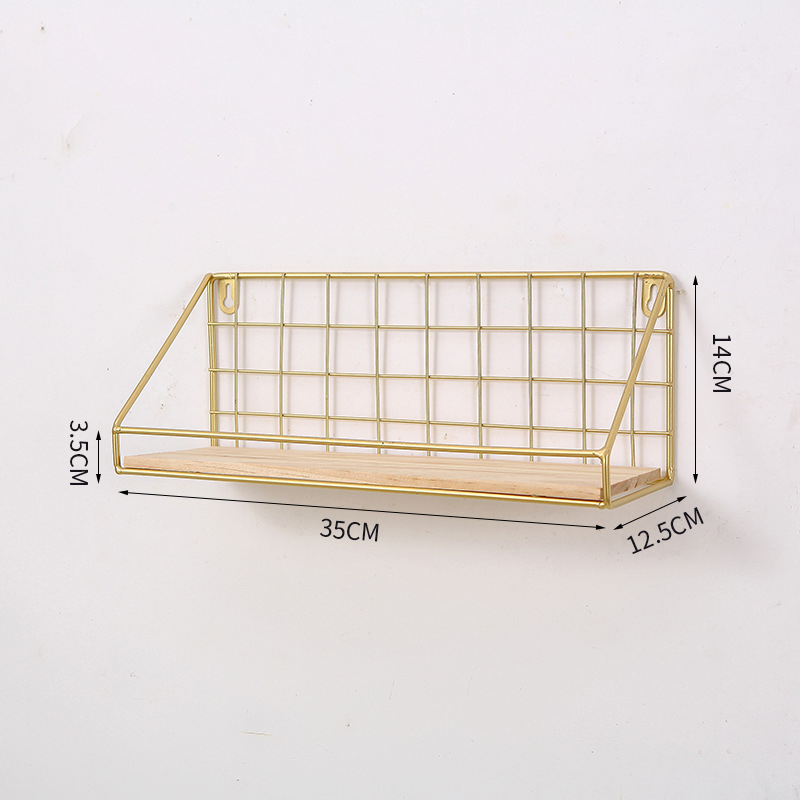 Bainda dzelzs sienas uzglabāšanas plaukts, daudzfunkcionāls, 1 līmenis, āķu uzstādīšana, ietaupa vietu