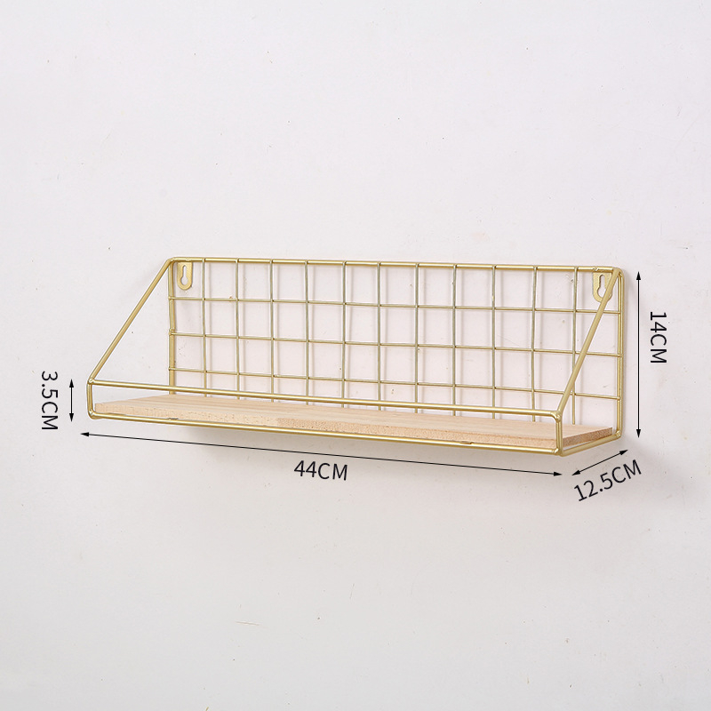 Bainda dzelzs sienas uzglabāšanas plaukts, daudzfunkcionāls, 1 līmenis, āķu uzstādīšana, ietaupa vietu