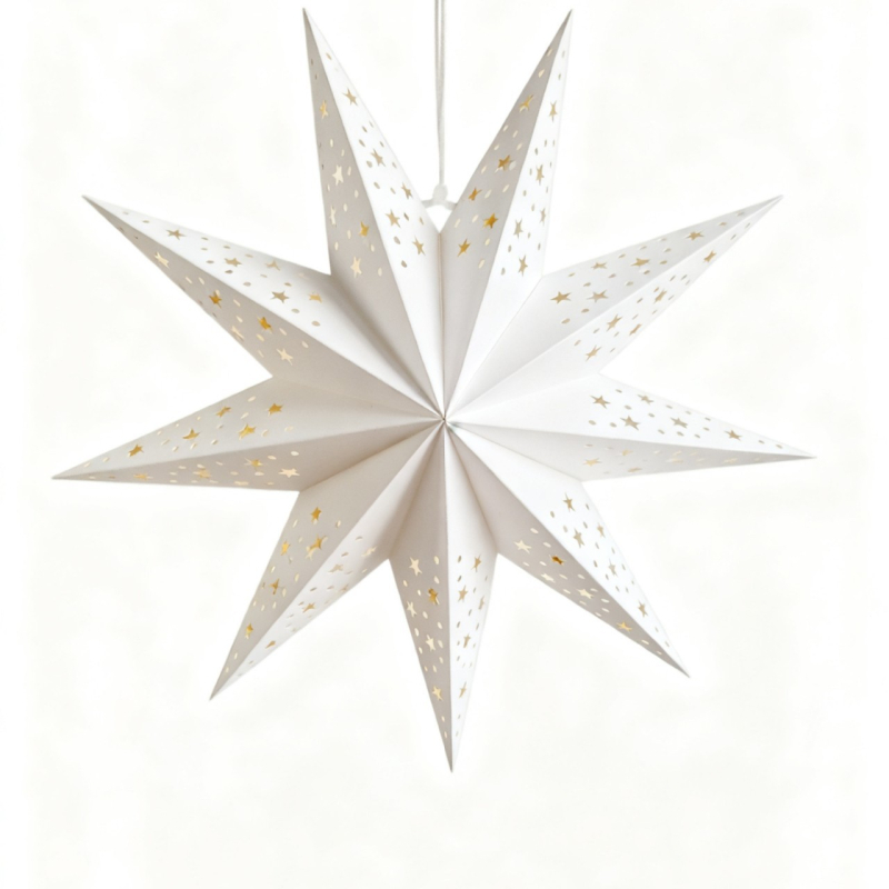 Papīra laterna ar ārpuszemes formas izskatu, Nordic/INS stils, Hefei Yixing Arts & Crafts zīmols, dekorācijai