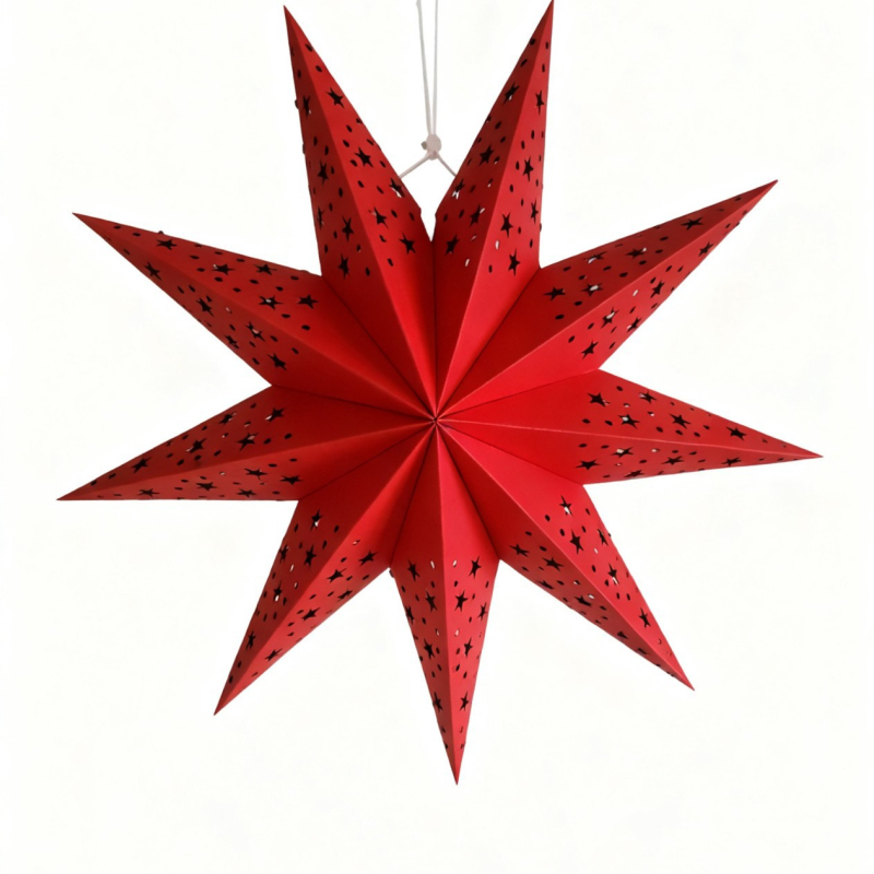 Papīra laterna ar ārpuszemes formas izskatu, Nordic/INS stils, Hefei Yixing Arts & Crafts zīmols, dekorācijai