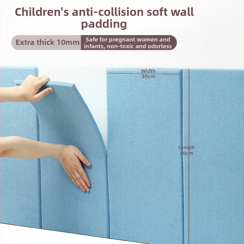 Kolmepõhine XPE vahtpaneel seinale lipjaga kaitsega peaseav migu jaoks, 1 tk