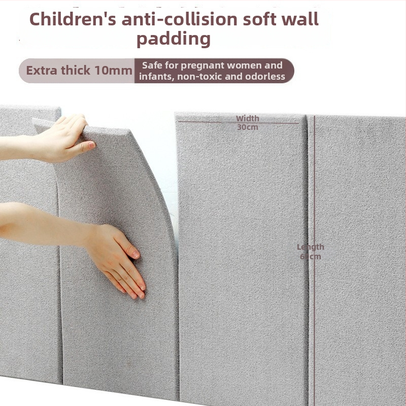 Kolmepõhine XPE vahtpaneel seinale lipjaga kaitsega peaseav migu jaoks, 1 tk